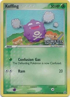 Koffing Reverse Holo 72