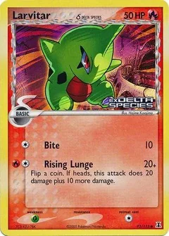 Larvitar Reverse Holo 73