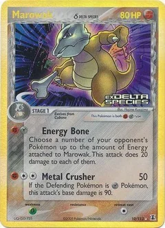 Marowak Reverse Holo 10