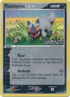 Poochyena Reverse Holo 79