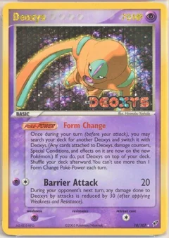 Deoxys Reverse Holo 18