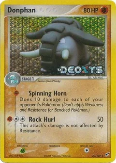 Donphan Reverse Holo 30