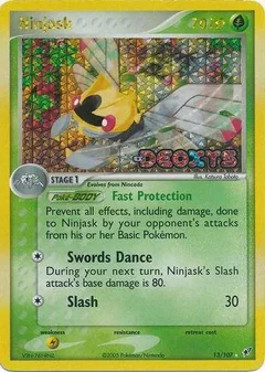 Ninjask Reverse Holo 13
