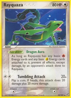 Rayquaza Holo 22