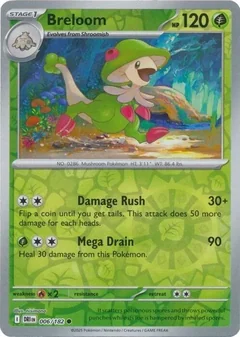 Breloom Reverse Holo 6