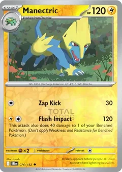 Manectric Reverse Holo 76