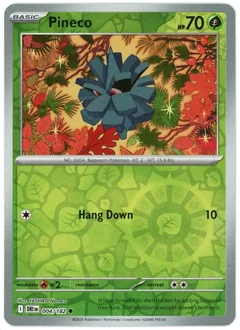 Pineco Reverse Holo 4