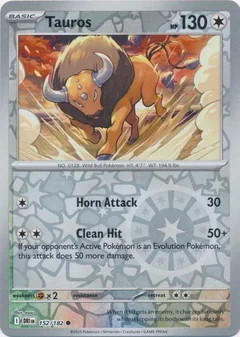 Tauros Reverse Holo 152