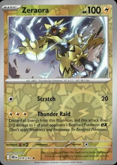 Zeraora Reverse Holo 78