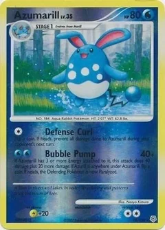 Azumarill Reverse Holo 18
