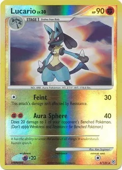 Lucario Reverse Holo 6
