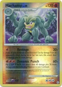 Machamp Reverse Holo 31
