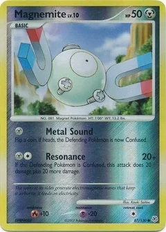 Magnemite Reverse Holo 87