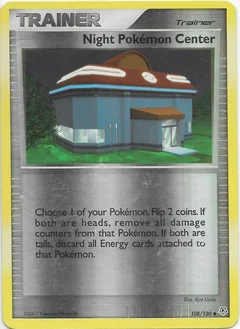 Night Pokemon Center Reverse Holo 108