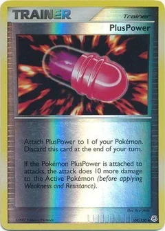 Pluspower Reverse Holo 109