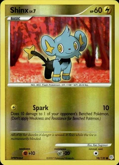 Shinx Reverse Holo 98
