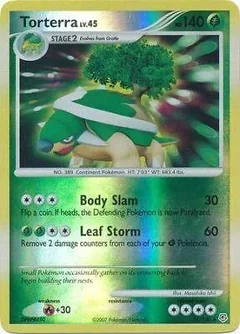 Torterra Reverse Holo 17
