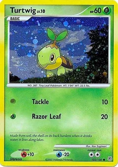 Turtwig Cosmos Holo 103