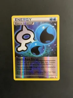 Double Aqua Energy Reverse Holo 33