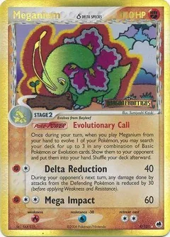 Meganium Reverse Holo 4