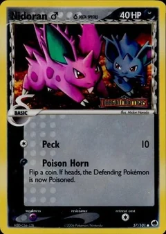 Nidoran M Reverse Holo 57