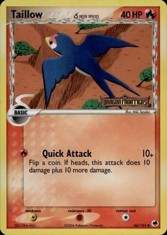 Taillow Reverse Holo 66