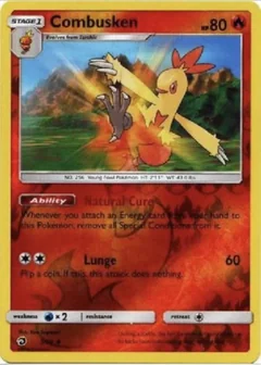 Combusken Reverse Holo 5