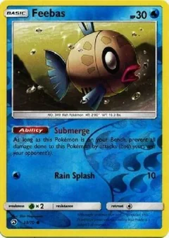Feebas Reverse Holo 28