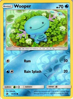 Wooper Reverse Holo 25