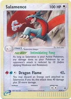 Salamence Reverse Holo 19