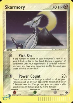 Skarmory Reverse Holo 21