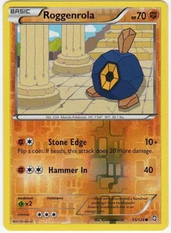 Roggenrola Reverse Holo 65