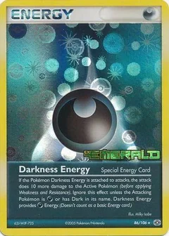 Darkness Energy Reverse Holo 86