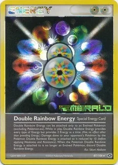 Double Rainbow Energy Reverse Holo 87