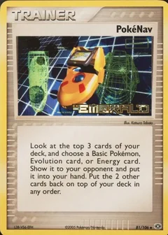 Pokenav Reverse Holo 81