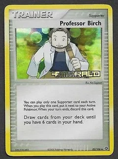 Professor Birch Reverse Holo 82