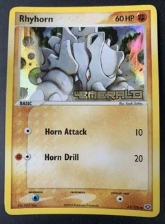 Rhyhorn Reverse Holo 62