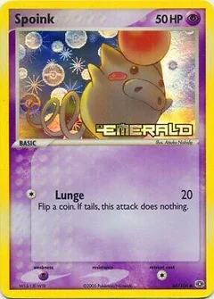 Spoink Reverse Holo 66