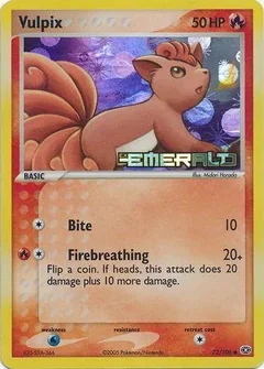 Vulpix Reverse Holo 72