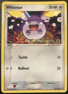Whismur Reverse Holo 73