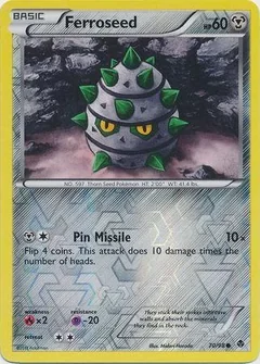 Ferroseed Reverse Holo 70
