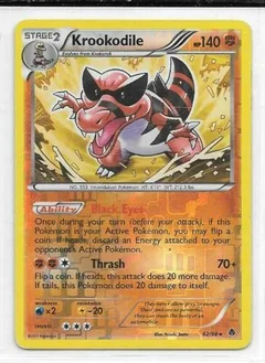 Krookodile Reverse Holo 62