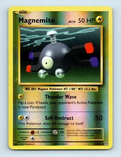 Magnemite Reverse Holo 37