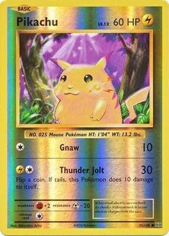 Pikachu Reverse Holo 35