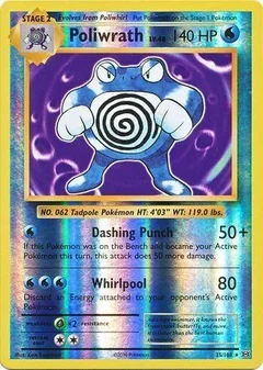 Poliwrath Reverse Holo 25