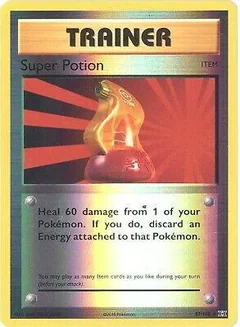 Super Potion Reverse Holo 87