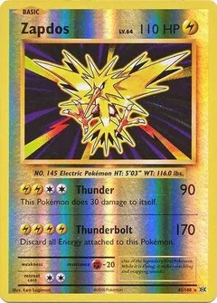 Zapdos Reverse Holo 42