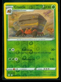 Crustle Reverse Holo 12