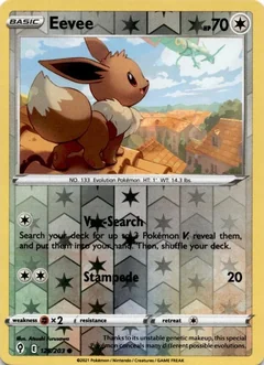 Eevee Reverse Holo 125
