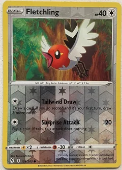 Fletchling Reverse Holo 138